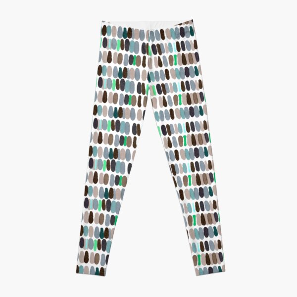 Green coloured spots Leggings