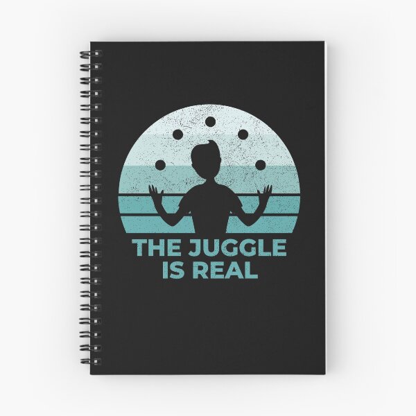 Item preview, Juggling - Juggle is Real - Retro designed and sold by EstelleStar.