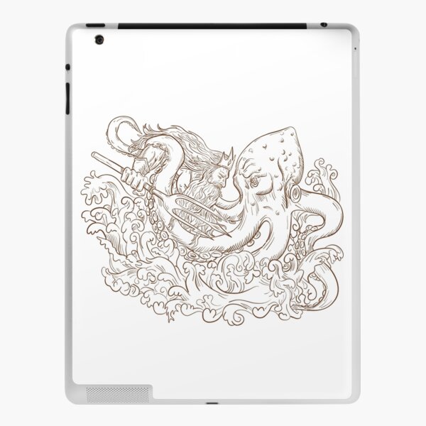 Ipad Hullen Klebefolien R C3 B6mischer Gott Redbubble