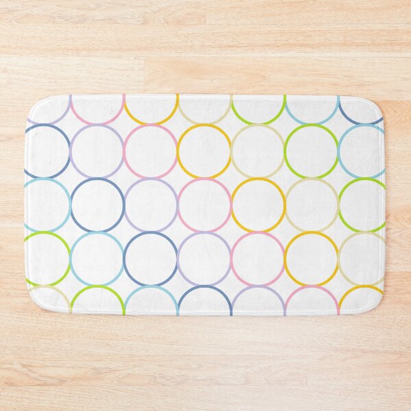 Item preview, Pastel Rainbow Circles designed and sold by lornakay.