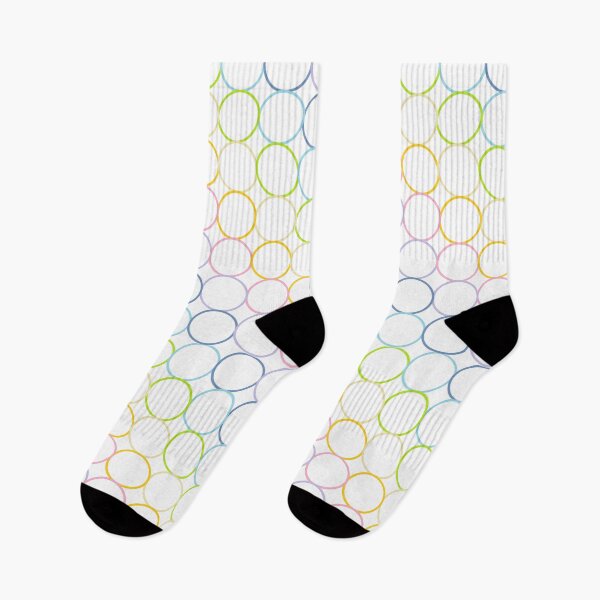 Item preview, Pastel Rainbow Circles designed and sold by lornakay.