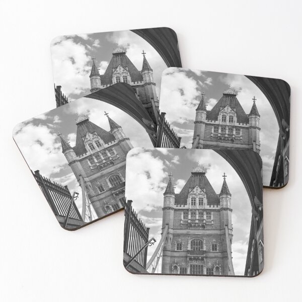 Item preview, London Tower Bridge Black and White Print designed and sold by Alexandru Panac.