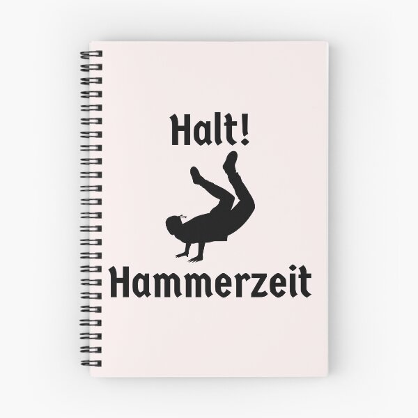 Item preview, Halt Hammerzeit Stop Hammer Time Deutsch German designed and sold by Time4German.