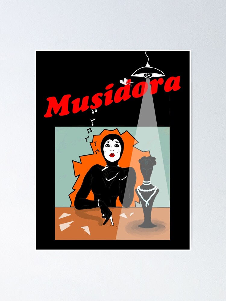 Musidora as Irma Vep Poster for Sale by Viorel Moraru