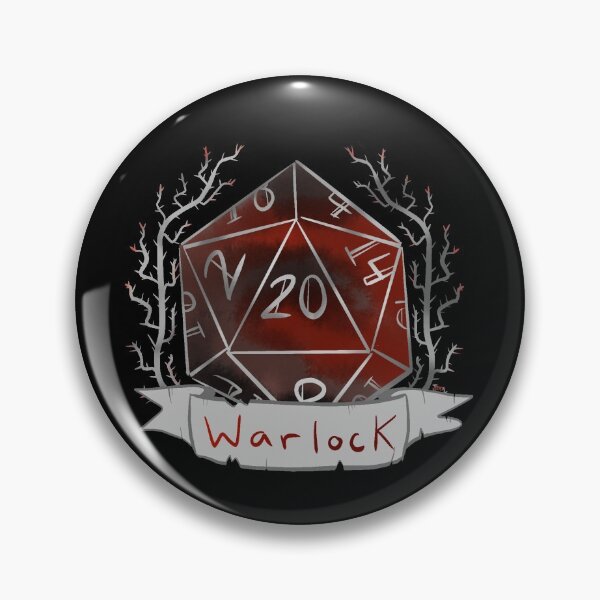 Item preview, Warlock Class D20 designed and sold by DustyPhoenix.