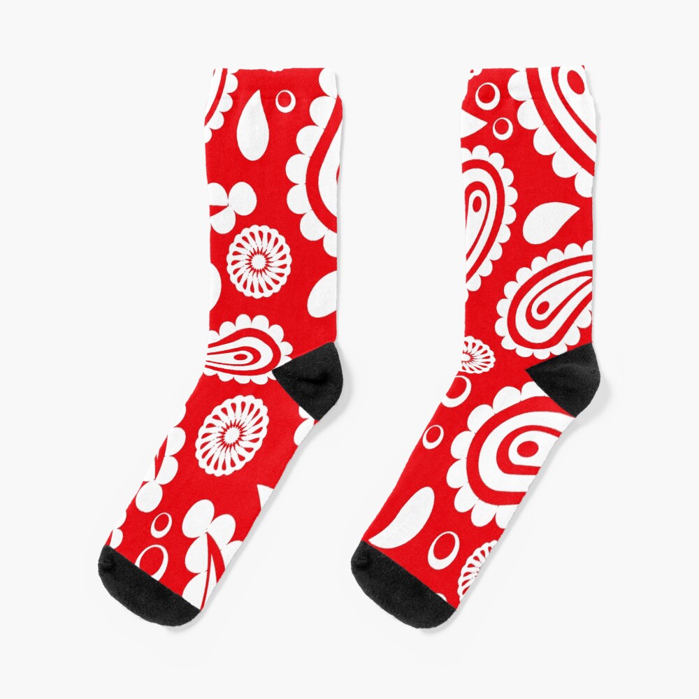 Red Hanky Code Socks