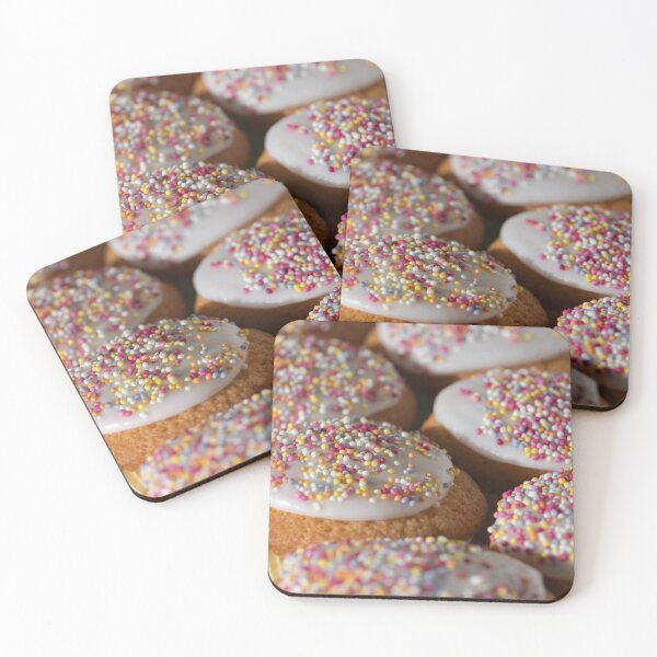Item preview, Iced Fairy Cakes viewed from the side designed and sold by Karrakunga.