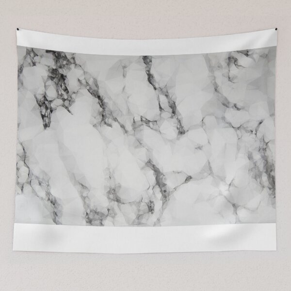 Item preview, White marmol pattern - triangles styles designed and sold by SketchyDuette.