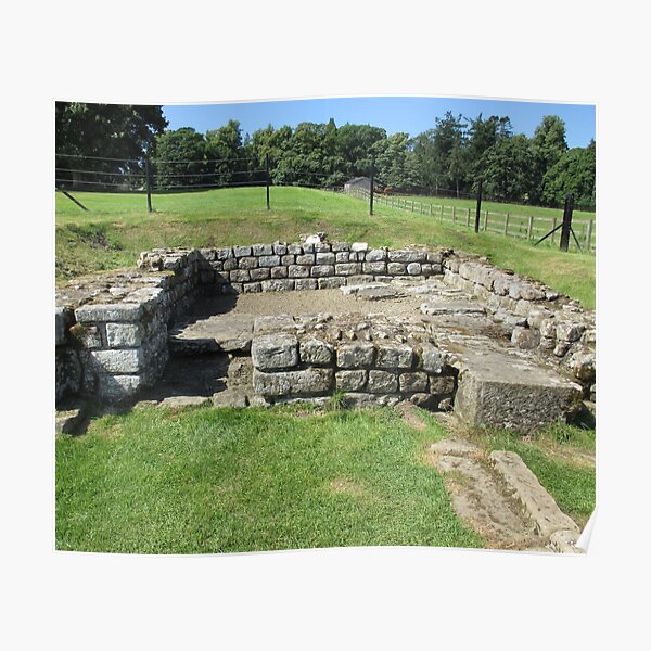 Merch #79 -- Rocks And Bricks - Shot 2 (Hadrian's Wall) Poster