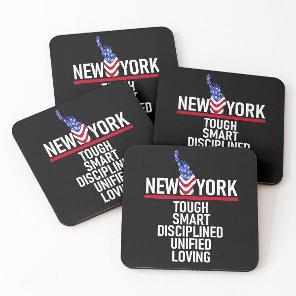 Item preview, New York tough smart disciplined unified and loving designed and sold by aktiveaddict.