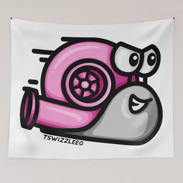 Artikelvorschau, Turboschnecke - Grau/Pink entworfen und verkauft von TswizzleEG.