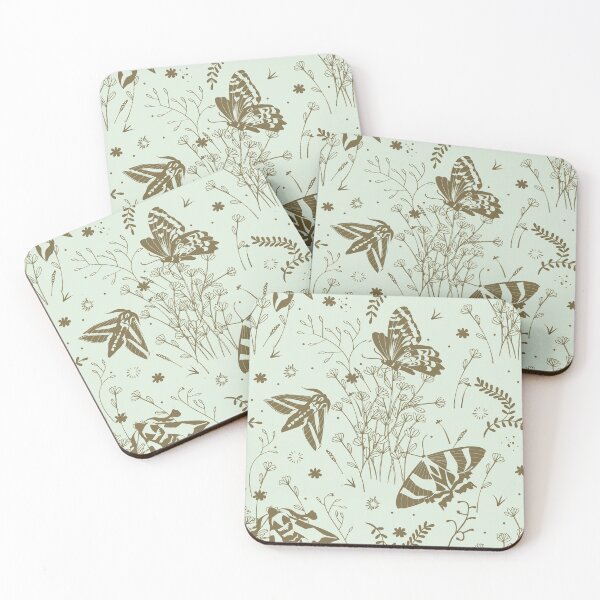 Item preview, Meadow toile | mint designed and sold by camcreativedk.