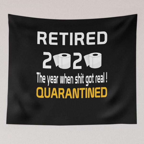 Item preview, Regalo de retiro en cuarentena jubilado 2020 designed and sold by AnimaLovers.