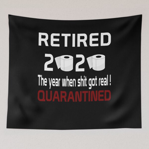 Item preview, Regalo de retiro en cuarentena jubilado 2020 designed and sold by AnimaLovers.