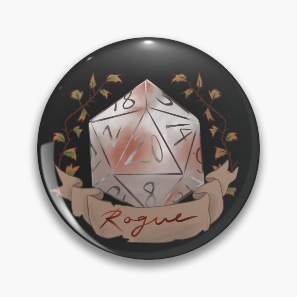 Item preview, Rogue Class D20 designed and sold by DustyPhoenix.