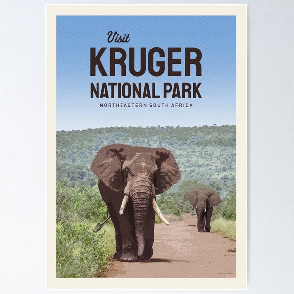 Visit Kruger National Park Poster