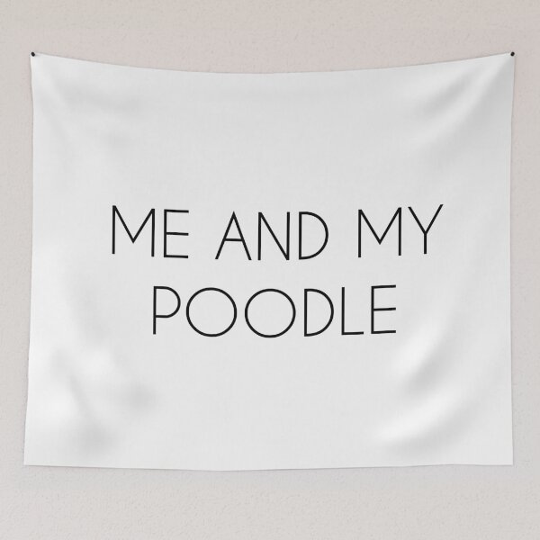 Item preview, Me and My Poodle designed and sold by jackknite.