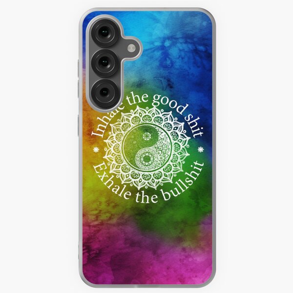 Item preview, Inhale Exhale Mandala - Spiritual Inspiring Quotes designed and sold by -Koleidescope.