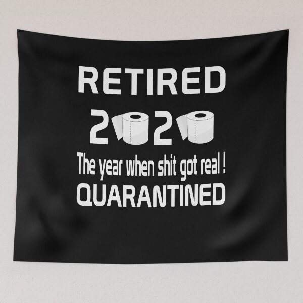 Item preview, Regalo de retiro en cuarentena jubilado 2020 designed and sold by AnimaLovers.