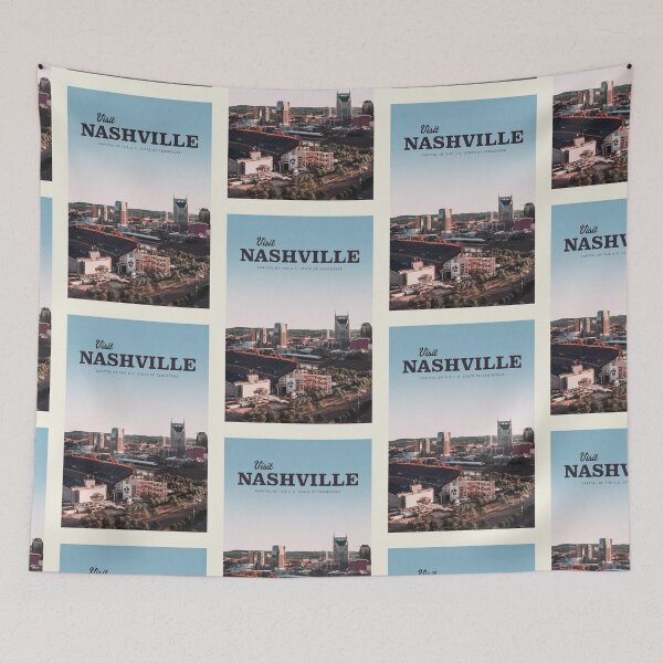 Item preview, Visit Nashville  designed and sold by Mercury Club.