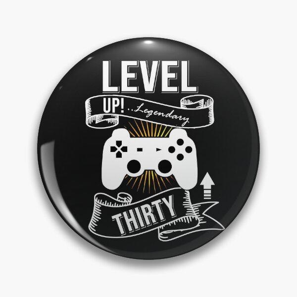 Item preview, Finally level 30. 30th birthday gamer design designed and sold by Cutebutfunny.