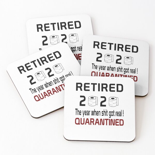 Item preview, Regalo de retiro en cuarentena jubilado 2020 designed and sold by AnimaLovers.