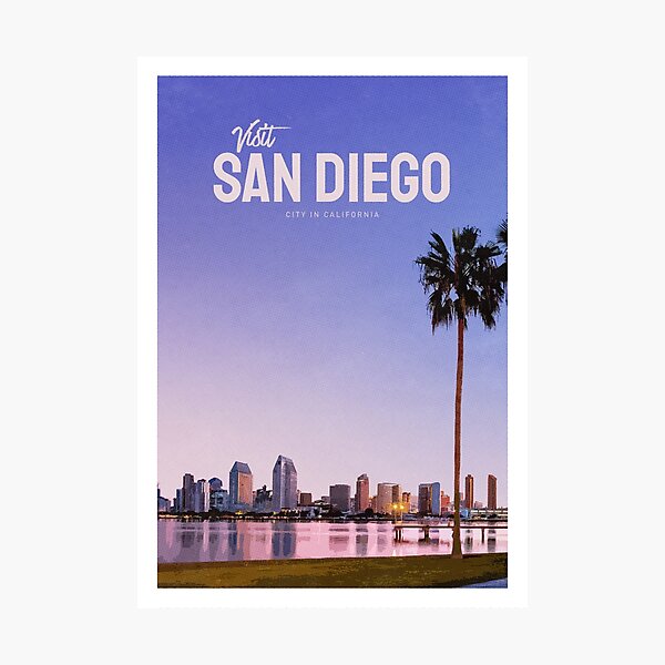 Item preview, Visit San Diego  designed and sold by Mercury Club.