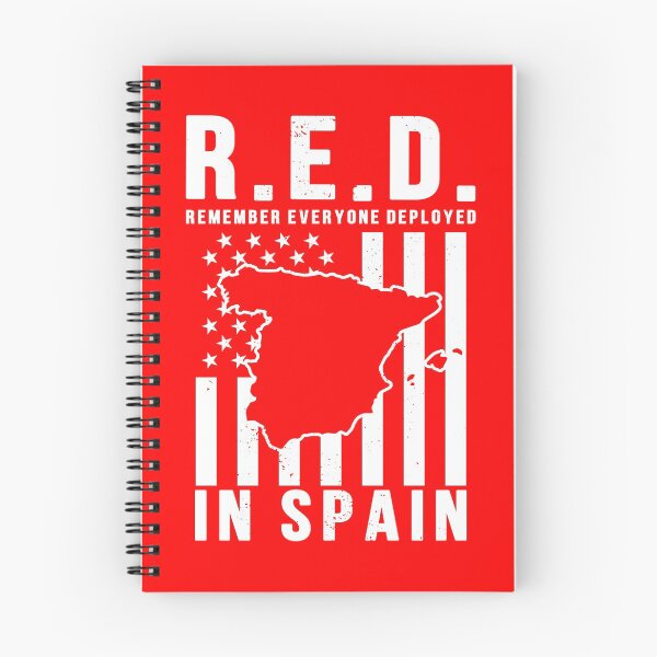 Item preview, RED Friday Remember Everyone Deployed in Spain designed and sold by Gold Wings Tees.