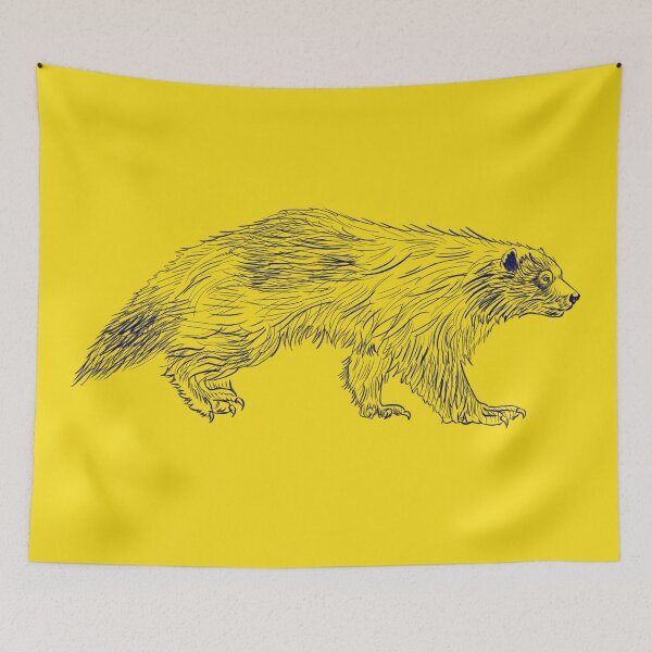 Item preview, Henrietta the non-smoking Wolverine.  designed and sold by doowarrt.