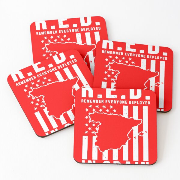 Item preview, RED Friday Remember Everyone Deployed in Spain designed and sold by Gold Wings Tees.