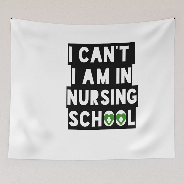 Item preview, Nurse , Nursing Student, I Can't I am in Nursing School, Funny Nursing School , Nurse gift, Nursing School , Future Nurse designed and sold by Chamssou.