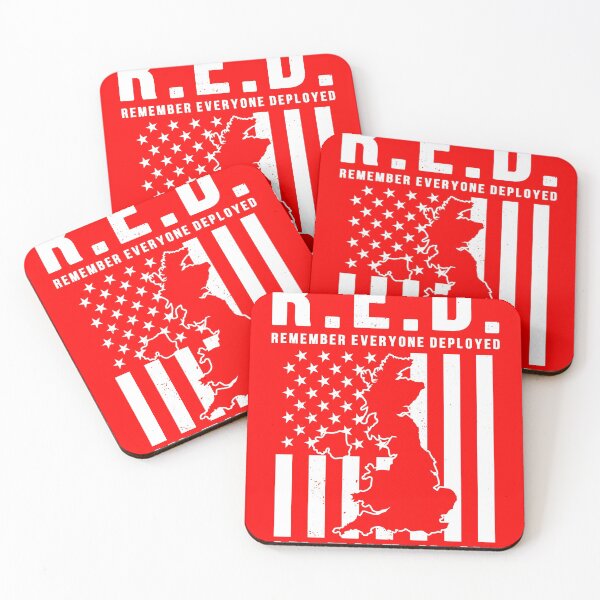 Item preview, RED Frday Remember Everyone Deployed in the United Kingdom designed and sold by Gold Wings Tees.