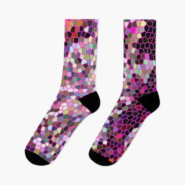 Item preview, Pink mosaic in disco design designed and sold by Moonyflower.