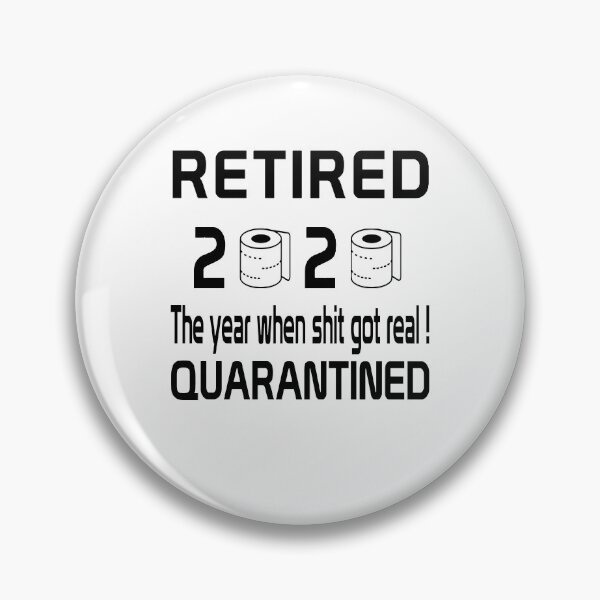Item preview, Retired 2020 Quarantined Retirement Gift  designed and sold by AnimaLovers.