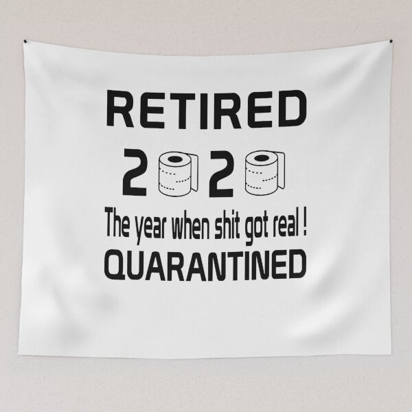 Item preview, Regalo de retiro en cuarentena jubilado 2020 designed and sold by AnimaLovers.