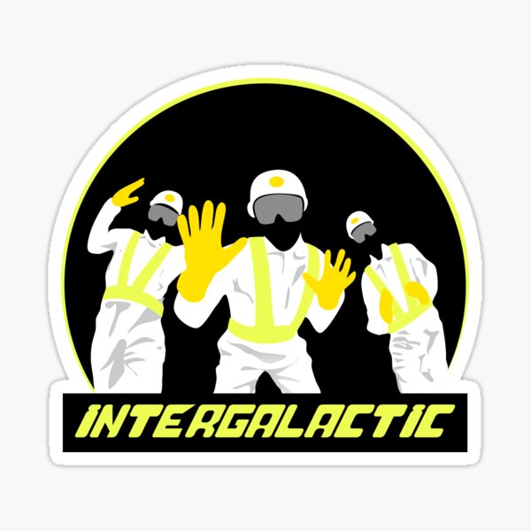 Intergaláctico Pegatina