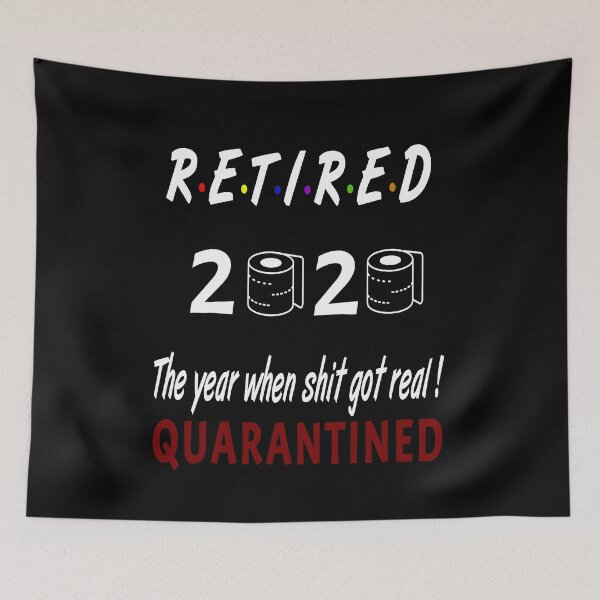 Item preview, Regalo de retiro en cuarentena jubilado 2020 designed and sold by AnimaLovers.