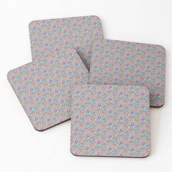 Item preview, Rainbow Leaves 8 designed and sold by OodleOfDoodles.