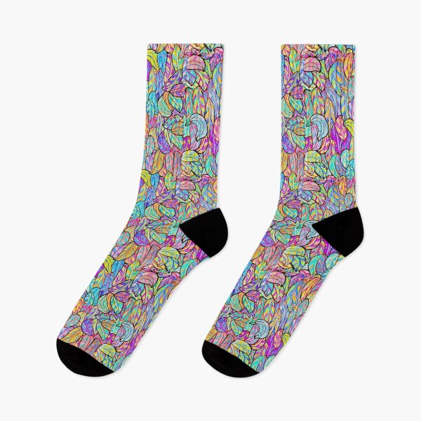 Item preview, Rainbow Leaves 8 designed and sold by OodleOfDoodles.