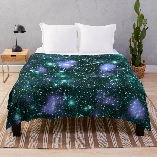 Item preview, Galaxy Dark Matter Periwinkle Turqouise Teal designed and sold by 2sweetsDesign.