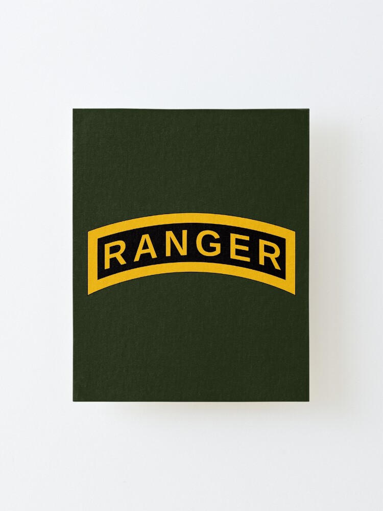 "Army Ranger" Mounted Print by ourkid Redbubble