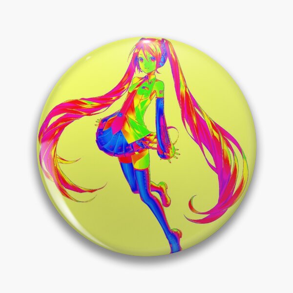 Item preview, Kidcore Glitchcore Miku Cute Sticker designed and sold by Star Star.
