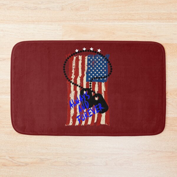 Item preview, Veteran Always and Forever Flag Color Name Tag Graphic Design - Happy July 4th - Best Father Gift Idea - Independence Day  designed and sold by family1ststore.