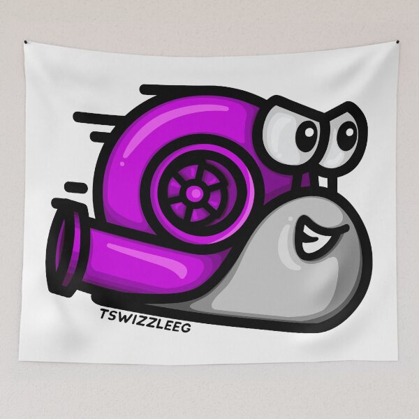 Item preview, Turbo Snail - Gray/Purple designed and sold by TswizzleEG.