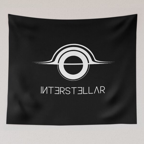 Item preview, Interstellar Gargantua logo (white) designed and sold by Gla-p.