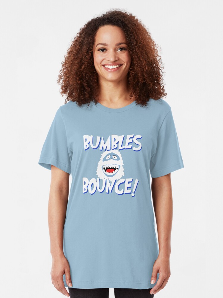 Alternate view of Bumbles Bounce! Slim Fit T-Shirt