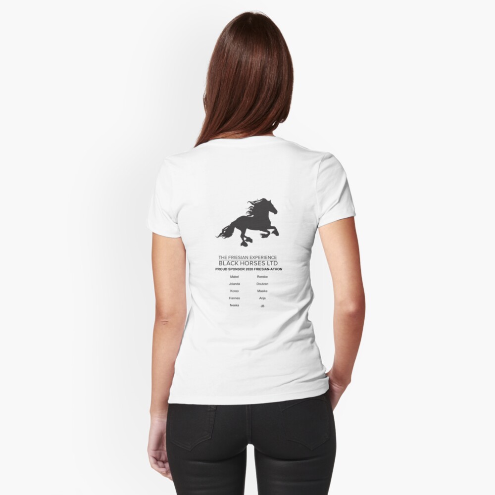 Item preview, Fitted T-Shirt designed and sold by Blackhorsesltd.