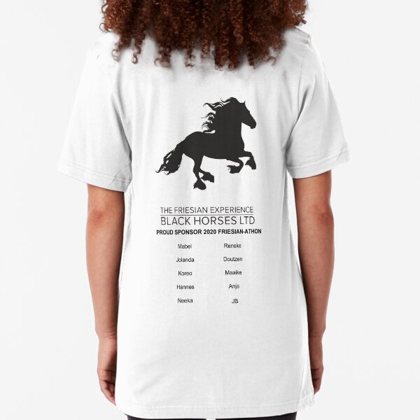 2020 Friesian-athon Sponsors Slim Fit T-Shirt