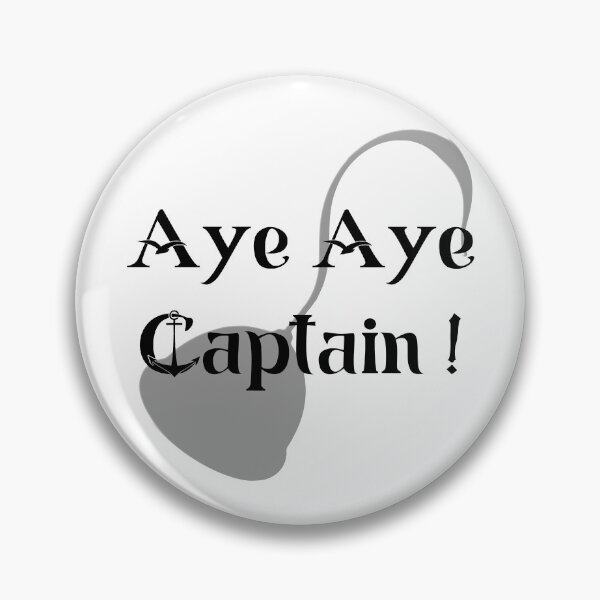 Item preview, Aye Aye, Captain! designed and sold by KillianIsMyHome.