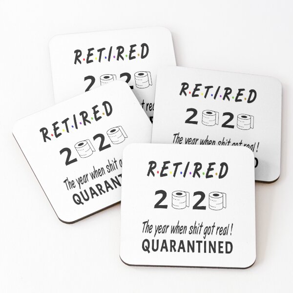 Item preview, Regalo de retiro en cuarentena jubilado 2020 designed and sold by AnimaLovers.